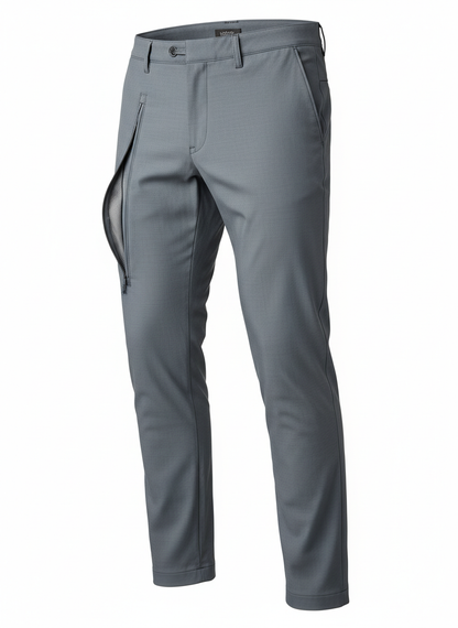 Gray Matte Finish Commuter Pants
