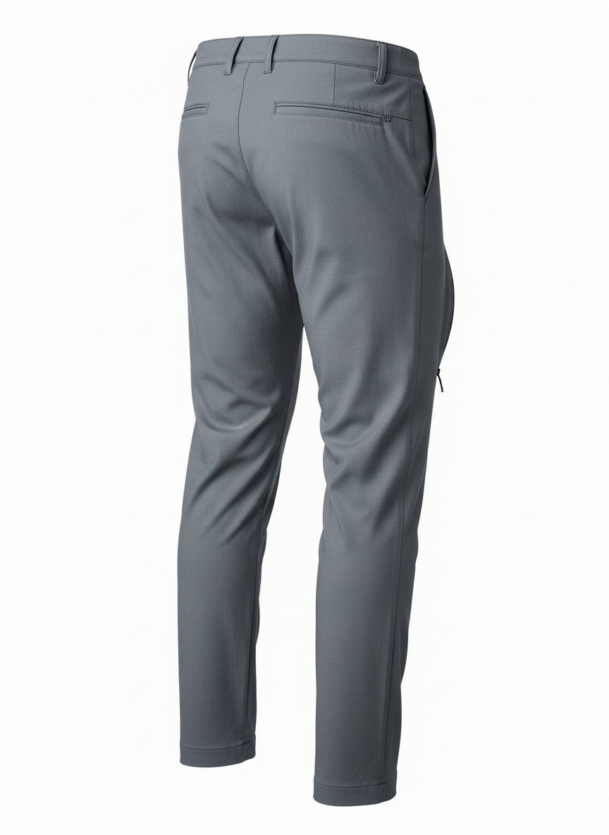 Gray Matte Finish Commuter Pants